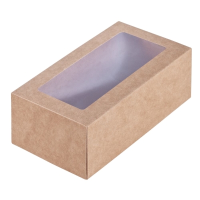 Коробка с окном Vindu, малая, картон; пвх