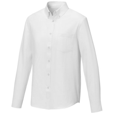 Pollux Мужская рубашка с длинными рукавами, белый
