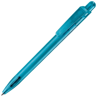 SYMPHONY FROST, ручка шариковая, фростированный голубой, пластик, голубой, пластик