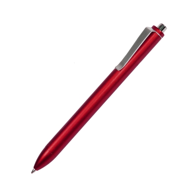 M2, ручка шариковая, красный, пластик, металл, красный, пластик, металл