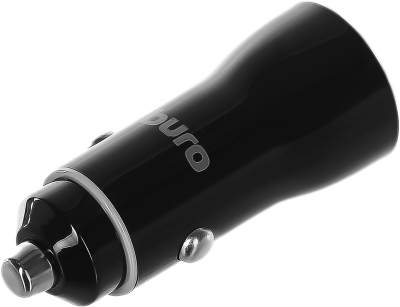 Автомобильное зар./устр. Buro BUCN1 18W 3A (PD+QC) USB-C/USB-A универсальное черный (BUCN18P110BK), пластик Автомобильное зар./устр. Buro BUCN1 18W 3A (PD+QC) USB-C/USB-A универсальное черный (BUCN18P110BK), пластик