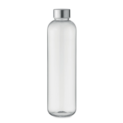 Бутылка 1 л, прозрачный, пластик