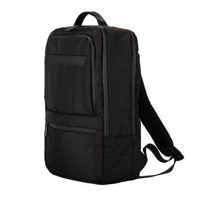 Рюкзак "Vector", черный, 45х32х14 см, 100% полиэстер , черный, 100% полиэстер