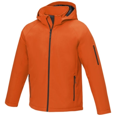 Notus мужская утепленная куртка из софтшелла, оранжевый