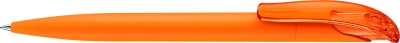  2737 ШР Challenger Soft Touch clip clear оранжевый 151, оранжевый, пластик