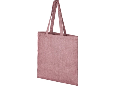 Эко-сумка «Pheebs» из переработанного хлопка, бордовый, полиэстер, хлопок
