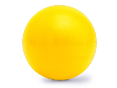 Мяч-антистресс SEYKU, желтый, пластик
