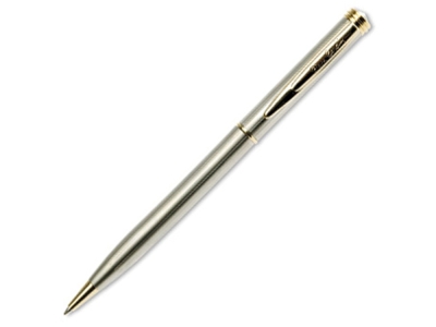 Ручка шариковая «Gamme», желтый, серебристый, металл