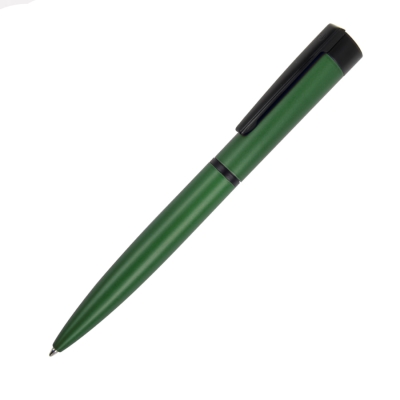 ELLIPSE, ручка шариковая, зеленый/черный, алюминий, пластик, зеленый, алюминий, пластик