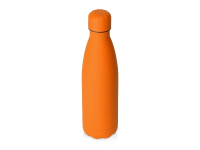 Вакуумная термобутылка «Vacuum bottle C1», soft touch, 500 мл, оранжевый, металл, soft touch