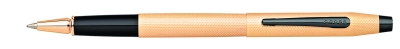 Ручка-роллер Selectip Cross Classic Century Brushed Rose Gold PVD, желтый, латунь