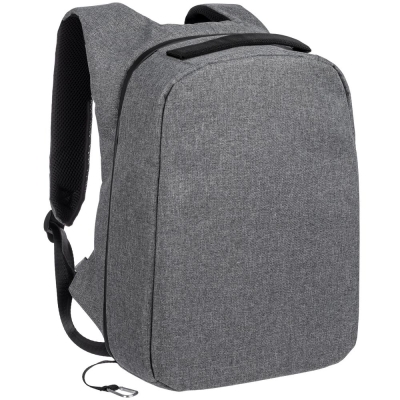 Рюкзак inGreed S, серый, серый, внешний материал - полиэстер, 600d с водоотталкивающей пропиткой; защитный слой - полиэтилен, листовой; ручка и лямки - нейлон