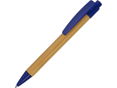 Ручка шариковая «Borneo», коричневый, пластик, бамбук