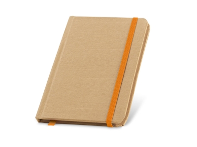 Блокнот карманного размера «FLAUBERT», оранжевый, картон