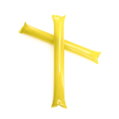 Палки-стучалки "Оле-Оле" STICK, полиэтилен, 60*10 см, жёлтый, желтый, pvc-материал
