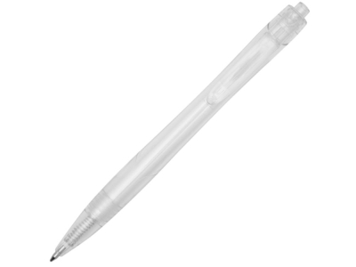 Ручка шариковая «Honua» из переработанного ПЭТ, белый, прозрачный, пэт (полиэтилентерефталат)