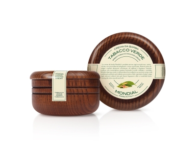 Крем для бритья «TABACCO VERDE» с ароматом зелёного табака, 140 мл, коричневый, дерево