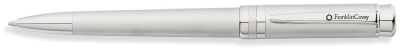 Шариковая ручка FranklinCovey Freemont. Цвет - хромовый матовый., серебристый, латунь, нержавеющая сталь