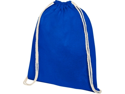 Рюкзак со шнурком «Oregon», синий, хлопок