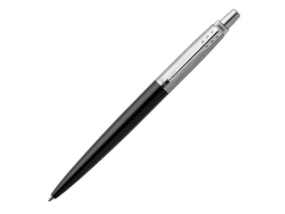 Ручка шариковая Parker Jotter Essential, черный, серебристый, металл