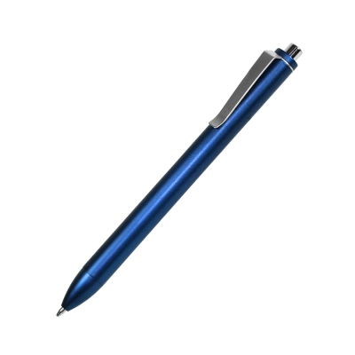 M2, ручка шариковая, синий, пластик, металл, синий, пластик, металл