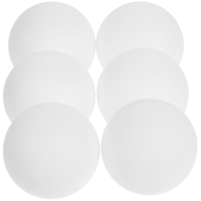 Набор из 6 мячей для настольного тенниса Pongo, белый, белый