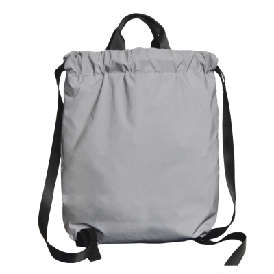 Рюкзак RUN, светоотражающий серый, 48х40см, 100% нейлон, нейлон