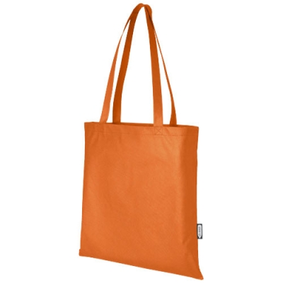 Zeus эко-сумка из нетканого материала, переработанного по стандарту GRS, объемом 6л, оранжевый