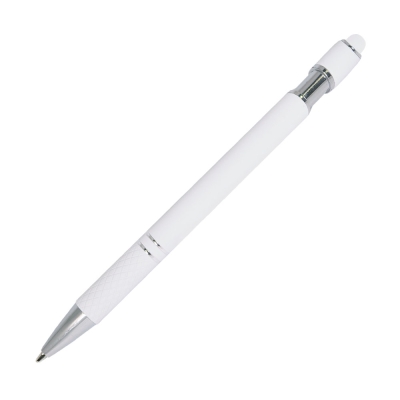 Шариковая ручка Comet, белая (белый стилус), белый