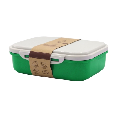 Ланчбокс (контейнер для еды) Frumento, зеленый, зеленый