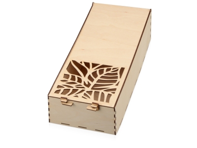 Подарочная коробка «Wood», прозрачный, дерево