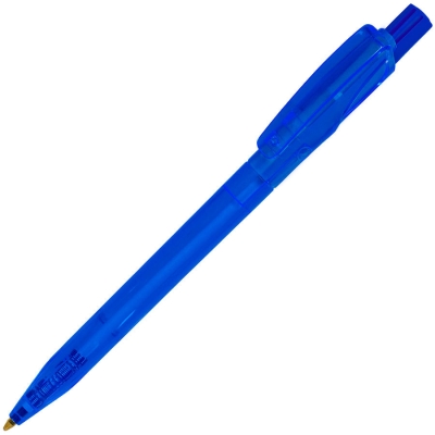 TWIN LX, ручка шариковая, прозрачный синий, пластик, синий, пластик