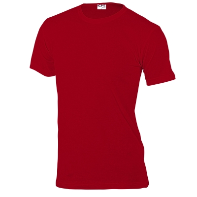 Мужские футболки Topic кор.рукав 100% хб красные, красный, хлопок