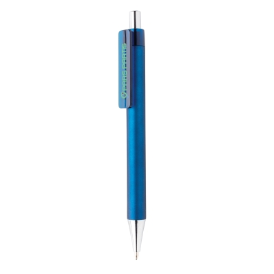 Ручка X8 Metallic, синий, abs; pc