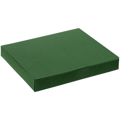 Коробка самосборная Flacky, зеленая, зеленый, картон