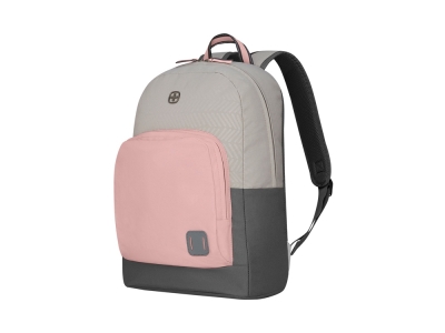 Рюкзак NEXT Crango с отделением для ноутбука 16", серый, розовый, полиэстер