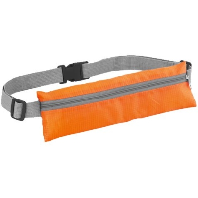 Спортивная поясная сумка On the Run, оранжевая, оранжевый, полиэстер