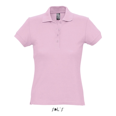 Рубашка поло женская Passion, розовый, хлопок