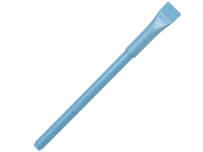 Ручка шариковая из пшеницы и пластика «Plant», синий, пластик, растительные волокна