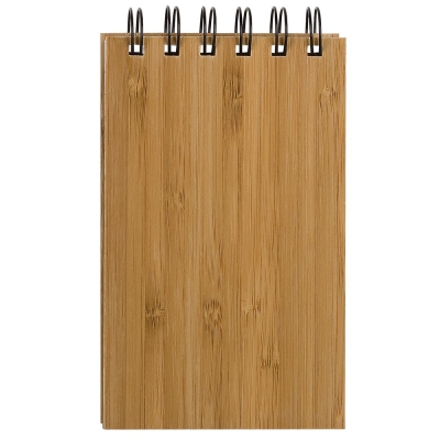 Блокнот на кольцах Bamboo Simple, бамбук