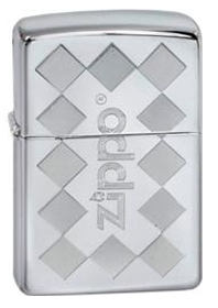 Зажигалка ZIPPO Classic с покрытием High Polish Chrome, латунь/сталь, серебристая, 38x13x57 мм, серебристый