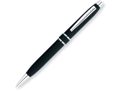 Ручка шариковая «Stratford», черный, серебристый, металл