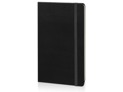 Записная книжка A6+ Classic (в линейку), Medium, черный, пластик