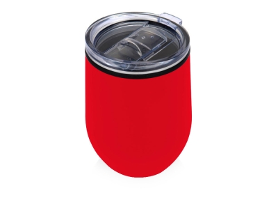 Термокружка «Pot», красный, металл, полипропилен