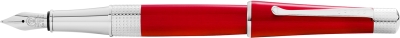 Перьевая ручка Cross Beverly Red lacque, перо М, красный, латунь, нержавеющая сталь