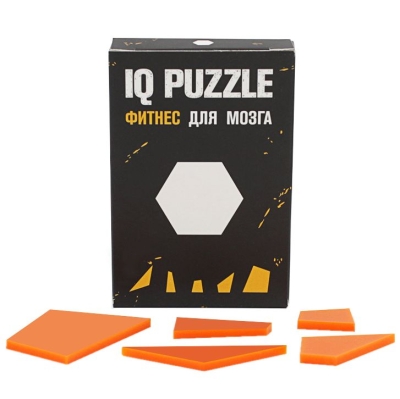 Головоломка IQ Puzzle Figures, шестиугольник, оргстекло