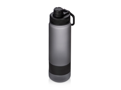 Бутылка для воды с ручкой «Misty», 850 мл, черный, soft touch