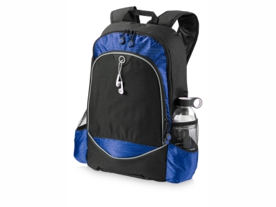 Рюкзак «Benton» для ноутбука 15", синий, черный, полиэстер