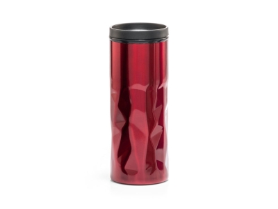 Чашка для путешествия 520 мл «LARRY», красный, металл