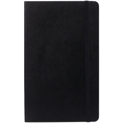 Записная книжка Moleskine Classic Soft Large, в линейку, черная, черный, кожзам